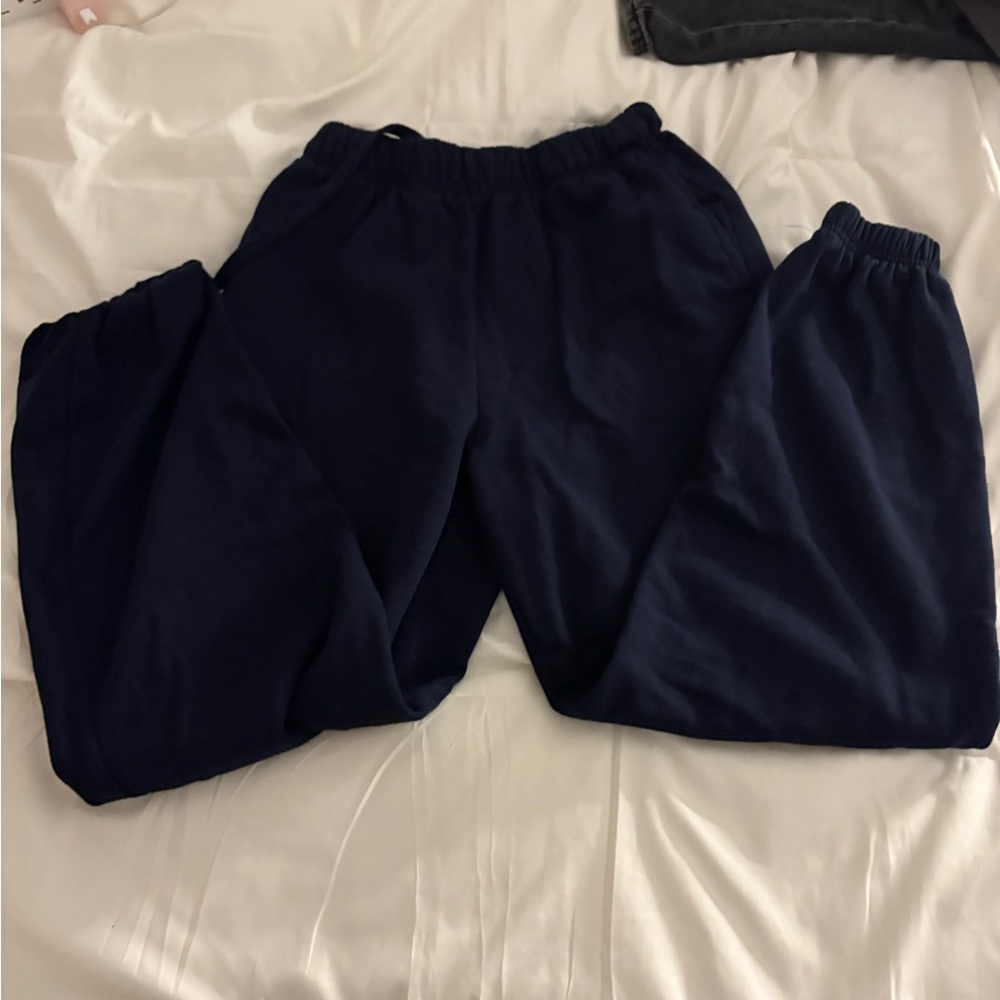 Garage Navy sweat pants